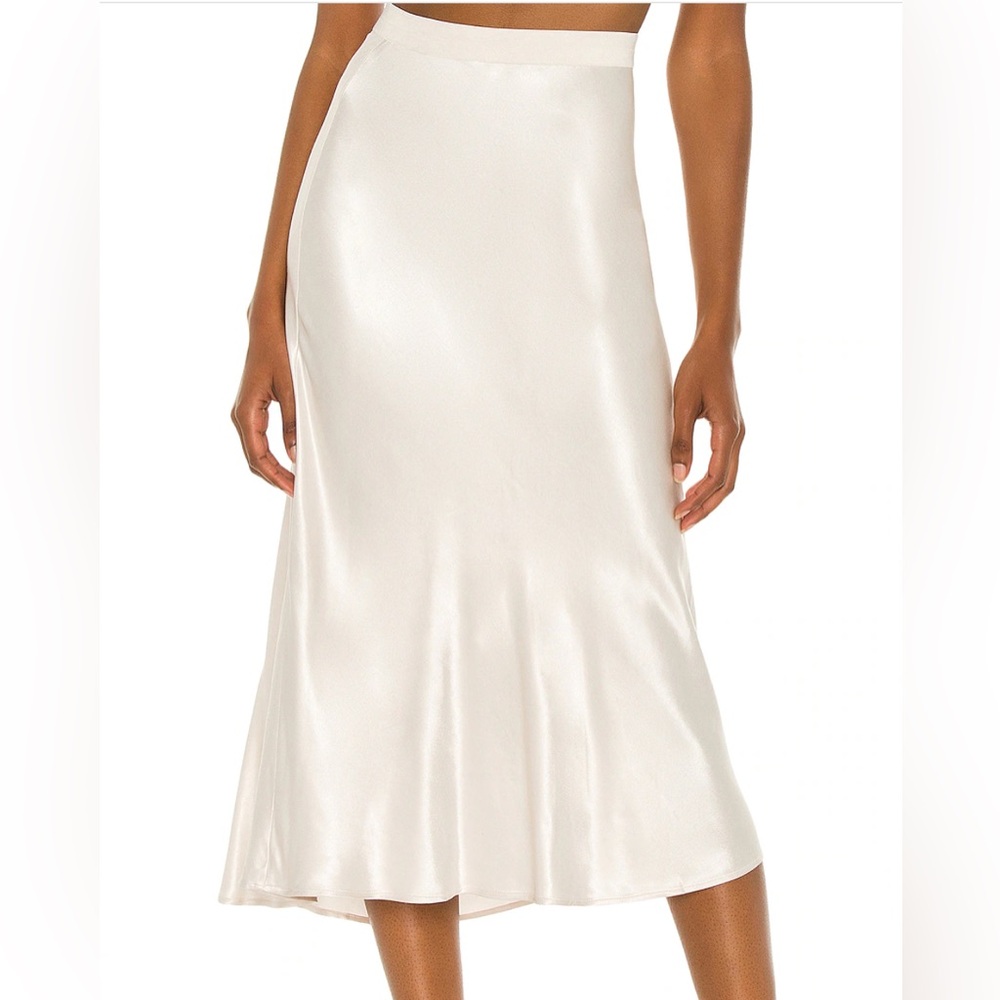 NWT Rails Anya Slip Skirt in Ivory